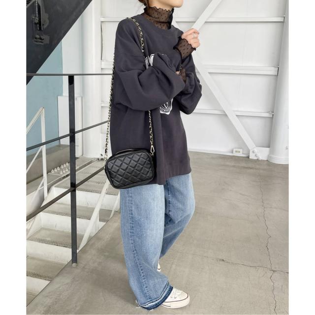 スピック＆スパン（Spick and Span）/《WEB限定 / 追加4》ドットチュールハイネックプルオーバー