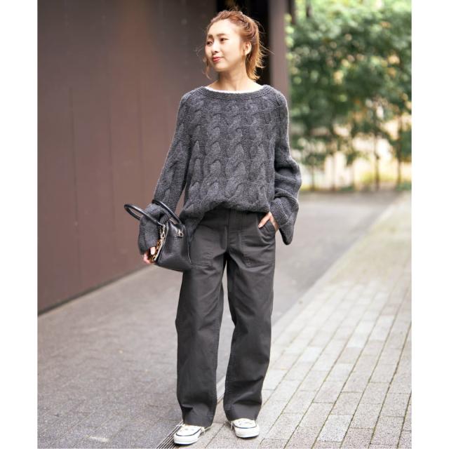 スピック＆スパン（Spick and Span）/《WEB限定 / 追加3》ルーズベイカーパンツ