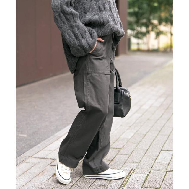 スピック＆スパン（Spick and Span）/《WEB限定 / 追加3》ルーズベイカーパンツ
