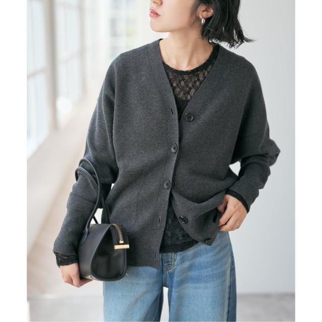 スピック＆スパン（Spick and Span）/《追加》ストレッチレースクルーネックプルオーバー