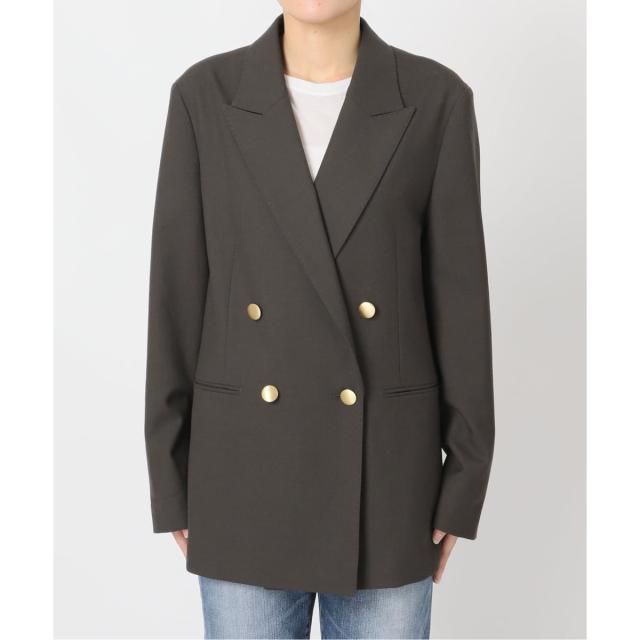 スピック＆スパン（Spick and Span）/《WEB限定 / 追加》ウールブレンドダブルブレストジャケット