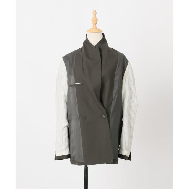 スピック＆スパン（Spick and Span）/《WEB限定 / 追加》ウールブレンドダブルブレストジャケット