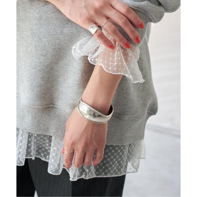 スピック＆スパン（Spick and Span）/《WEB限定 / 追加》チュールドットチュニックプルオーバー