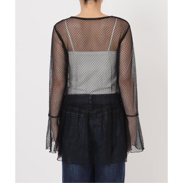 スピック＆スパン（Spick and Span）/《WEB限定 / 追加》チュールドットチュニックプルオーバー