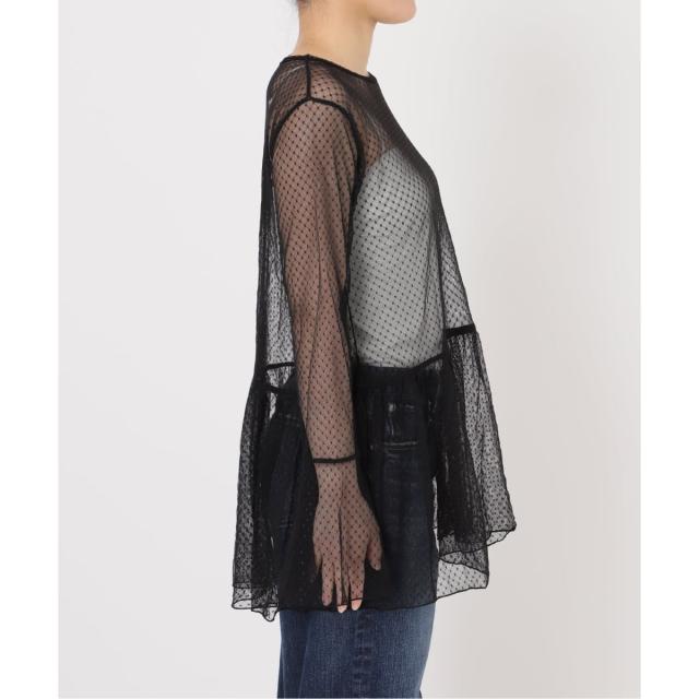 スピック＆スパン（Spick and Span）/《WEB限定 / 追加》チュールドットチュニックプルオーバー