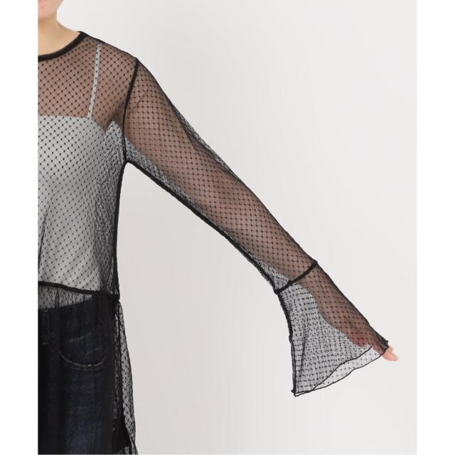 スピック＆スパン（Spick and Span）/《WEB限定 / 追加》チュールドットチュニックプルオーバー