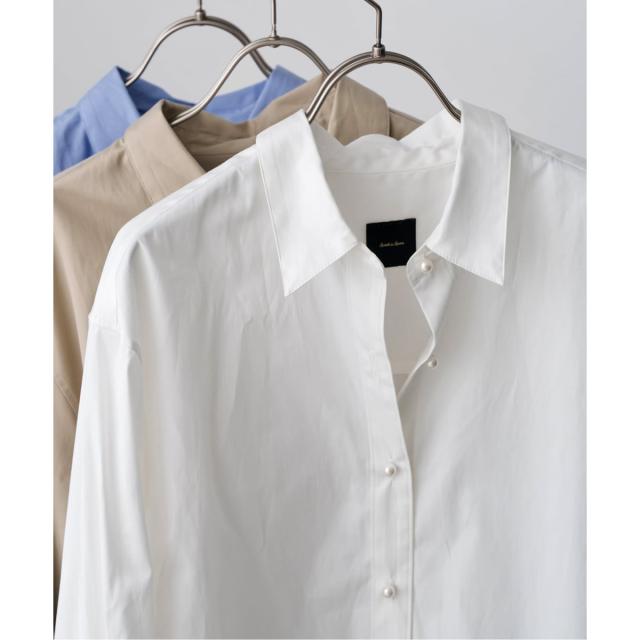 スピック＆スパン（Spick and Span）/《追加》パールボタンシャツ