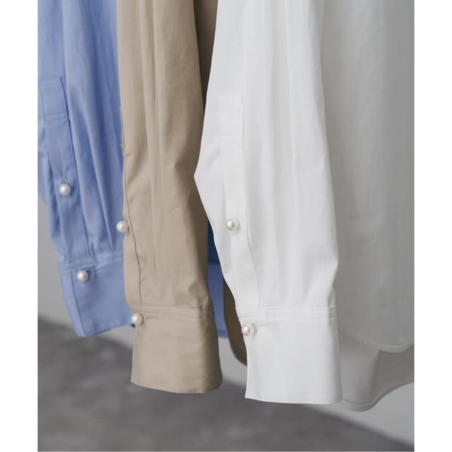 スピック＆スパン（Spick and Span）/《追加》パールボタンシャツ