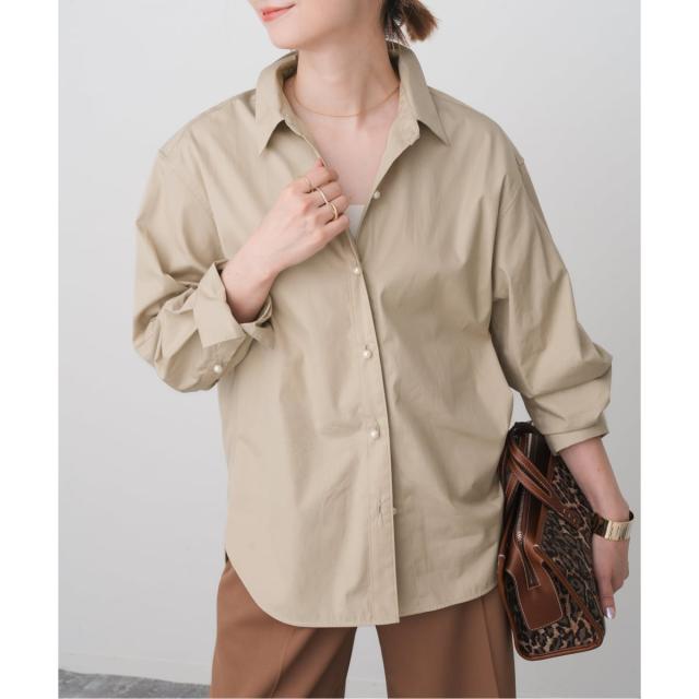 スピック＆スパン（Spick and Span）/《追加》パールボタンシャツ