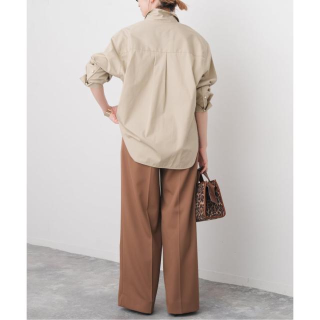 スピック＆スパン（Spick and Span）/《追加》パールボタンシャツ