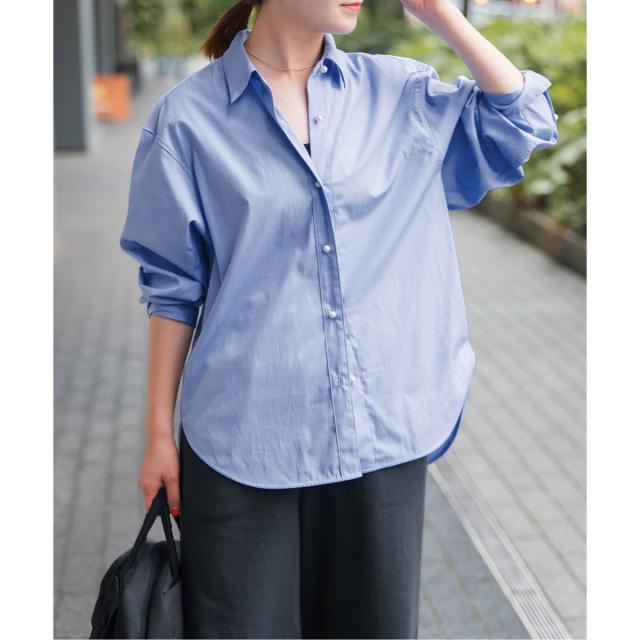 スピック＆スパン（Spick and Span）/《追加》パールボタンシャツ