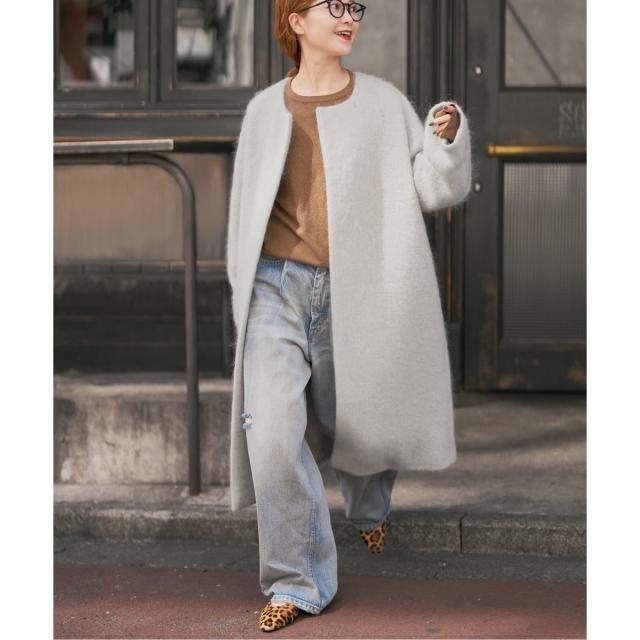 スピック＆スパン（Spick and Span）/シャギーコクーンコートの通販は