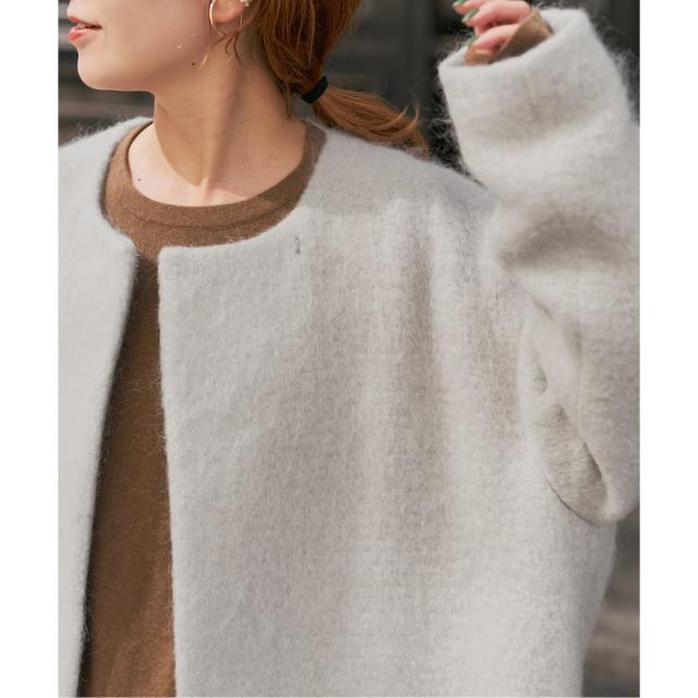 スピック＆スパン（Spick and Span）/シャギーコクーンコートの通販は