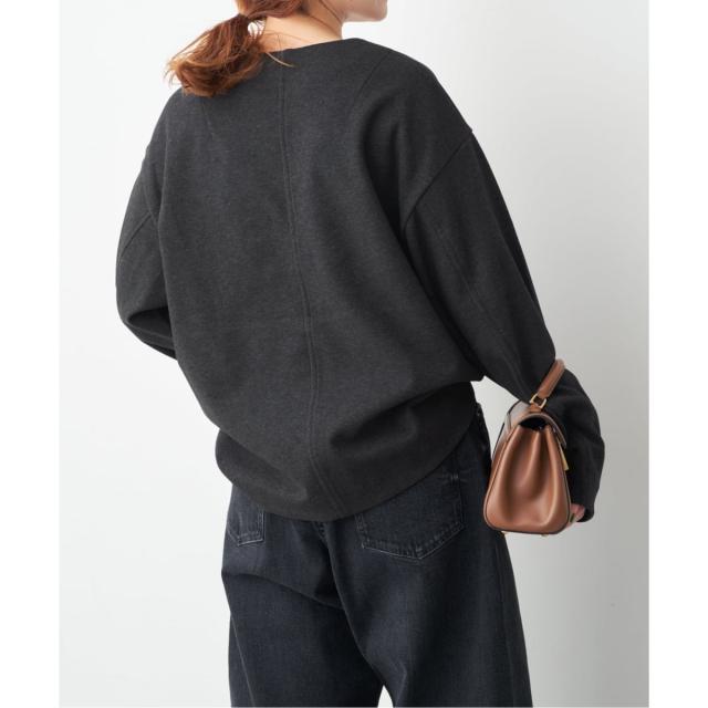 スピック＆スパン（Spick and Span）/《一部店舗+WEB限定》深Vネックコクーンプルオーバー