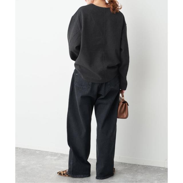 スピック＆スパン（Spick and Span）/《一部店舗+WEB限定》深Vネックコクーンプルオーバー