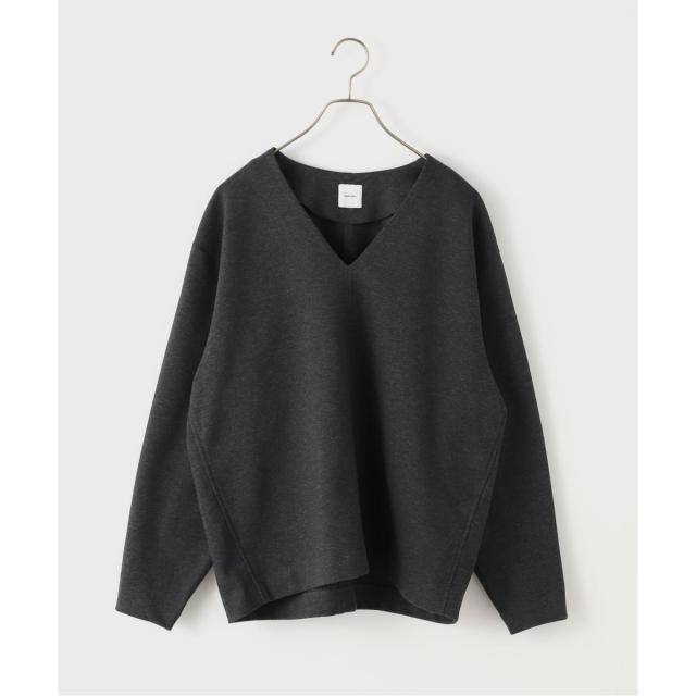 スピック＆スパン（Spick and Span）/《一部店舗+WEB限定》深Vネックコクーンプルオーバー