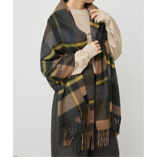 スピック＆スパン（Spick and Span）/《WEB限定 / 追加2予約》Spick & Span カシミヤチェックストール