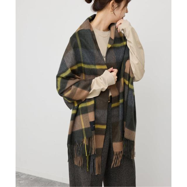 スピック＆スパン（Spick and Span）/《WEB限定 / 追加2予約》Spick & Span カシミヤチェックストール