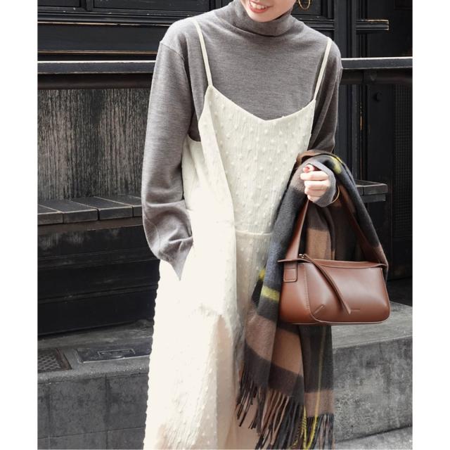 スピック＆スパン（Spick and Span）/《WEB限定》ドットジャガードサロペット