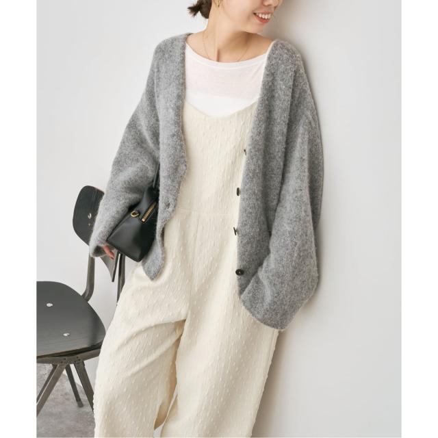 スピック＆スパン（Spick and Span）/《WEB限定》ドットジャガードサロペット