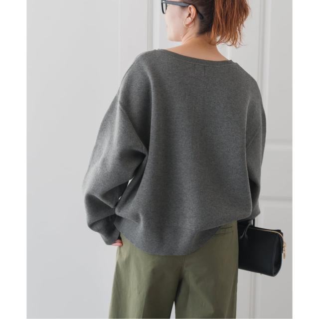 スピック＆スパン（Spick and Span）/《WEB限定カラー有り / 追加3》メタルボタンヘンリーネックニット