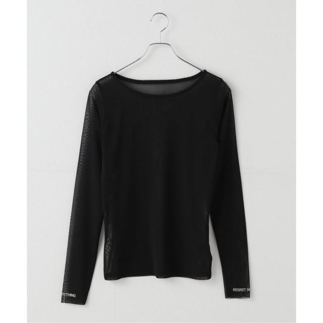 スピック＆スパン（Spick and Span）/袖ロゴメッシュプルオーバー