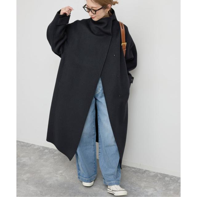 スピック＆スパン（Spick and Span）/《WEB限定 / 追加2予約》ビーバーニュアンスカラーオーバーコート