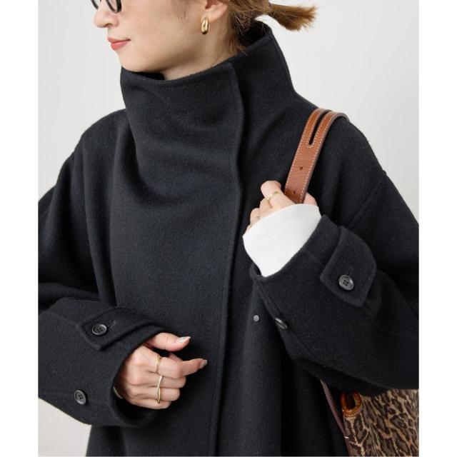 スピック＆スパン（Spick and Span）/《WEB限定 / 追加2予約》ビーバーニュアンスカラーオーバーコート