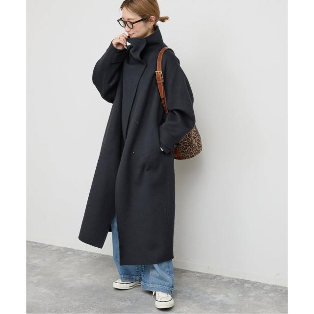 スピック＆スパン（Spick and Span）/《WEB限定 / 追加2予約》ビーバーニュアンスカラーオーバーコート