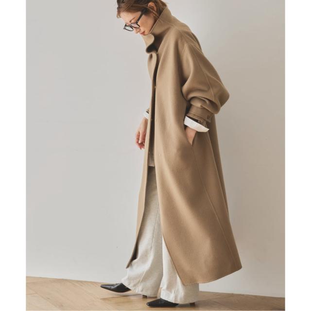 スピック＆スパン（Spick and Span）/《WEB限定 / 追加2予約》ビーバーニュアンスカラーオーバーコート