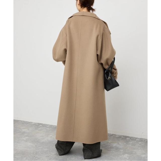 スピック＆スパン（Spick and Span）/《WEB限定 / 追加2予約》ビーバーニュアンスカラーオーバーコート