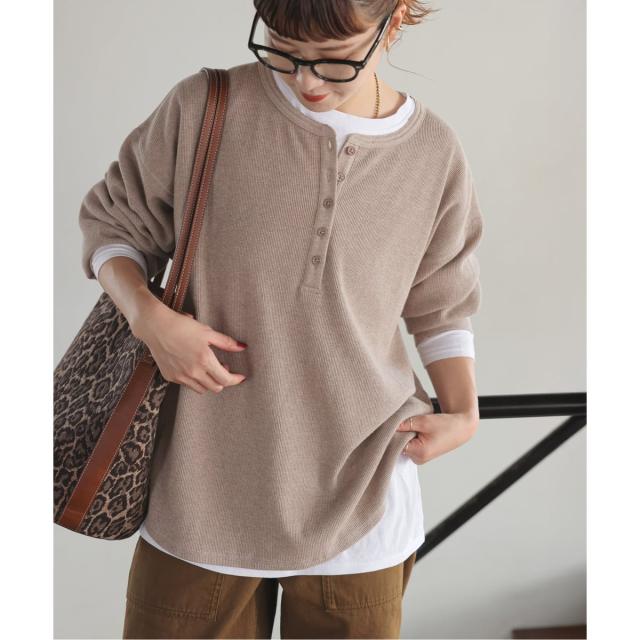 スピック＆スパン（Spick and Span）/《WEB限定 / 追加4予約》2枚SETヘンリーネックプルオーバー