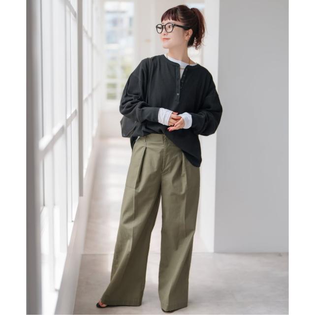 スピック＆スパン（Spick and Span）/《WEB限定 / 追加4予約》2枚SETヘンリーネックプルオーバー