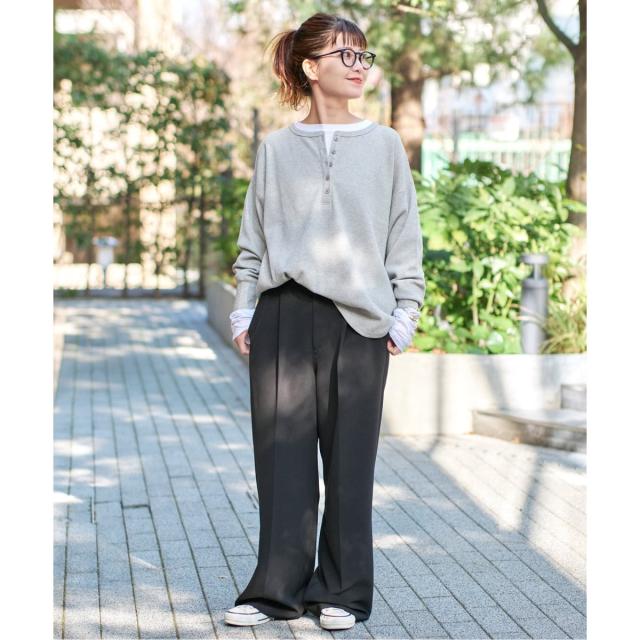 スピック＆スパン（Spick and Span）/《WEB限定 / 追加4予約》2枚SETヘンリーネックプルオーバー