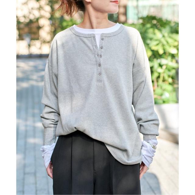 スピック＆スパン（Spick and Span）/《WEB限定 / 追加4予約》2枚SETヘンリーネックプルオーバー