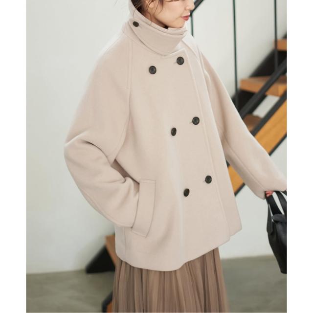スピック＆スパン（Spick and Span）/《追加》S160スタンドカラーショートコート