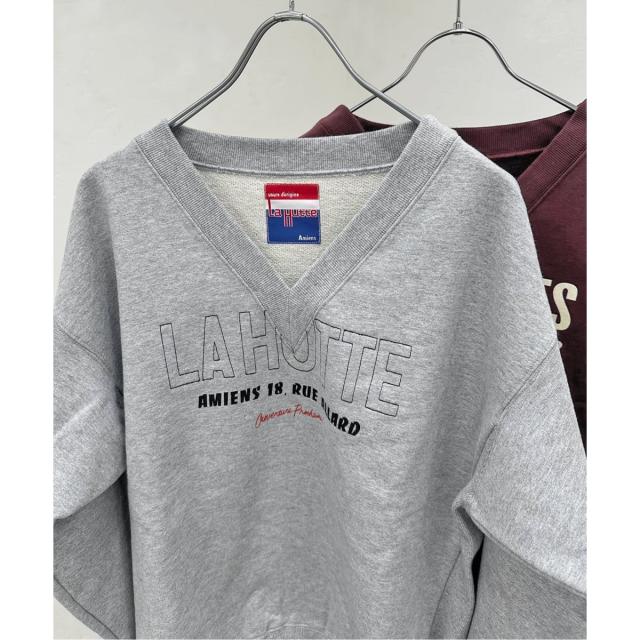 スピック＆スパン（Spick and Span）/《追加2》La Hutte / ラ ユット 別注Vネックスウェット*