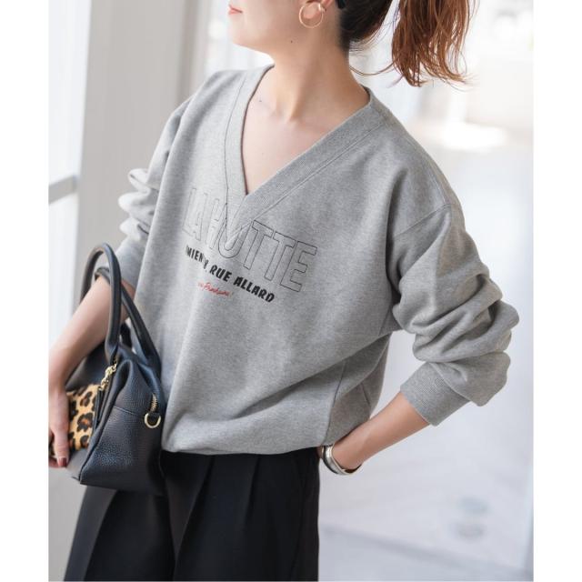 スピック＆スパン（Spick and Span）/《追加2》La Hutte / ラ ユット 別注Vネックスウェット*