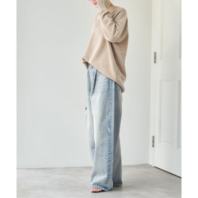 スピック＆スパン（Spick and Span）/《WEB限定 / 追加》5 1/2 TUCKBARREL DENIM