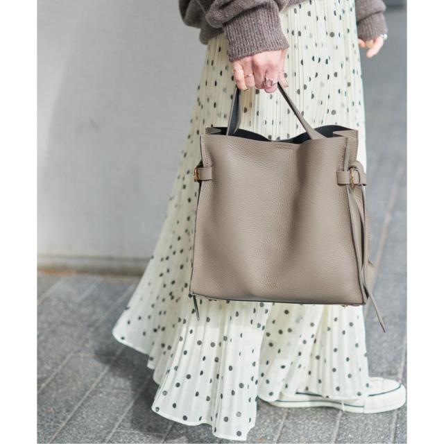 スピック＆スパン（Spick and Span）/《予約》VIOLAd’ORO / ヴィオラドーロ サイドベルトレザートート