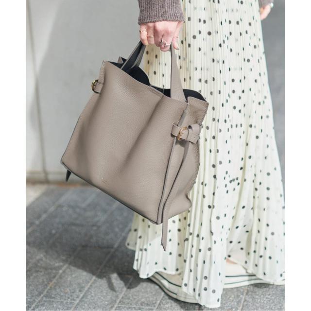 スピック＆スパン（Spick and Span）/《予約》VIOLAd’ORO / ヴィオラドーロ サイドベルトレザートート