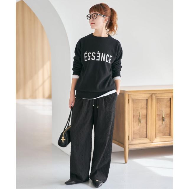 スピック＆スパン（Spick and Span）/《WEB限定 / 追加2》ESSENCEロゴニット