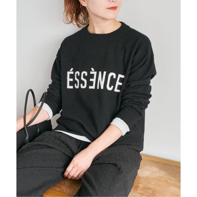 スピック＆スパン（Spick and Span）/《WEB限定 / 追加2》ESSENCEロゴニット