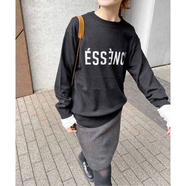 スピック＆スパン（Spick and Span）/《WEB限定 / 追加2》ESSENCEロゴニット