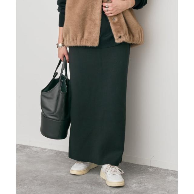 スピック＆スパン（Spick and Span）/《追加予約》ミラノリブニットスカート