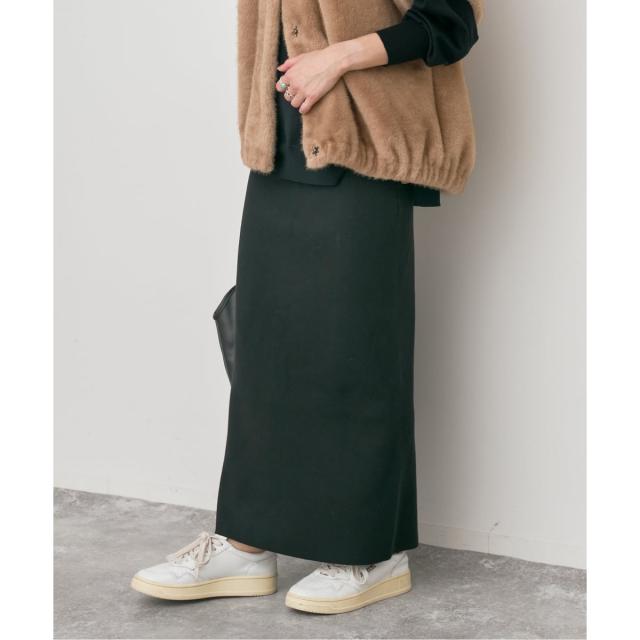 スピック＆スパン（Spick and Span）/《追加予約》ミラノリブニットスカート