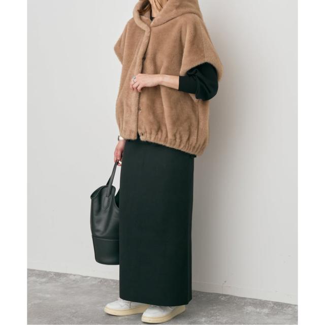 スピック＆スパン（Spick and Span）/《追加予約》ミラノリブニットスカート