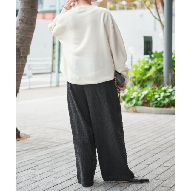 スピック＆スパン（Spick and Span）/《新色有り / 追加2》CHESSルーズボートネックプルオーバー