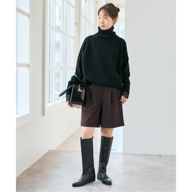 スピック＆スパン（Spick and Span）/《手洗い可》イージーキュロットパンツ