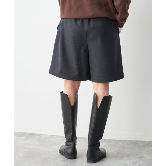 スピック＆スパン（Spick and Span）/《手洗い可》イージーキュロットパンツ